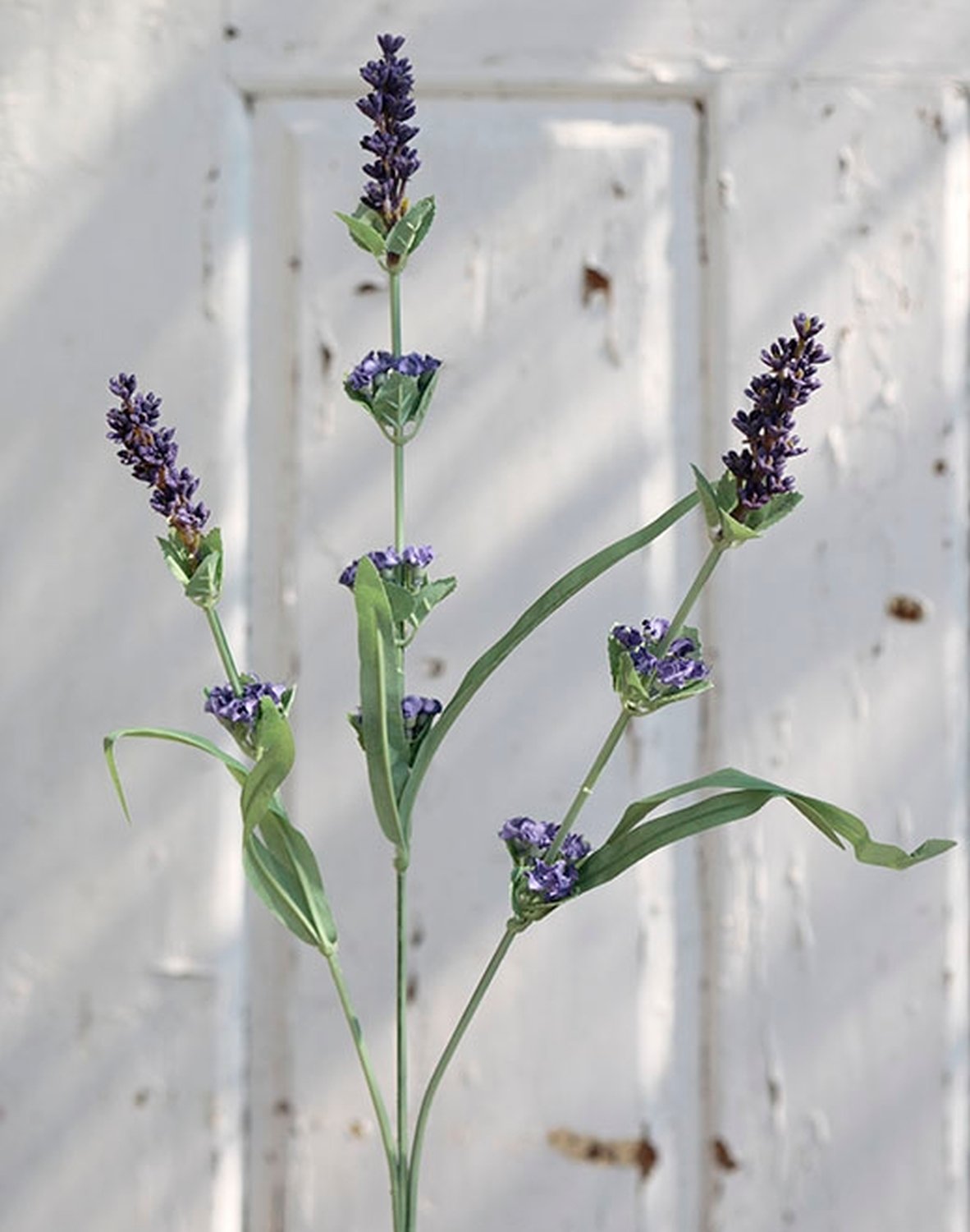 Künstlicher Lavendel, 3-fach, 60 cm, dunkelviolett