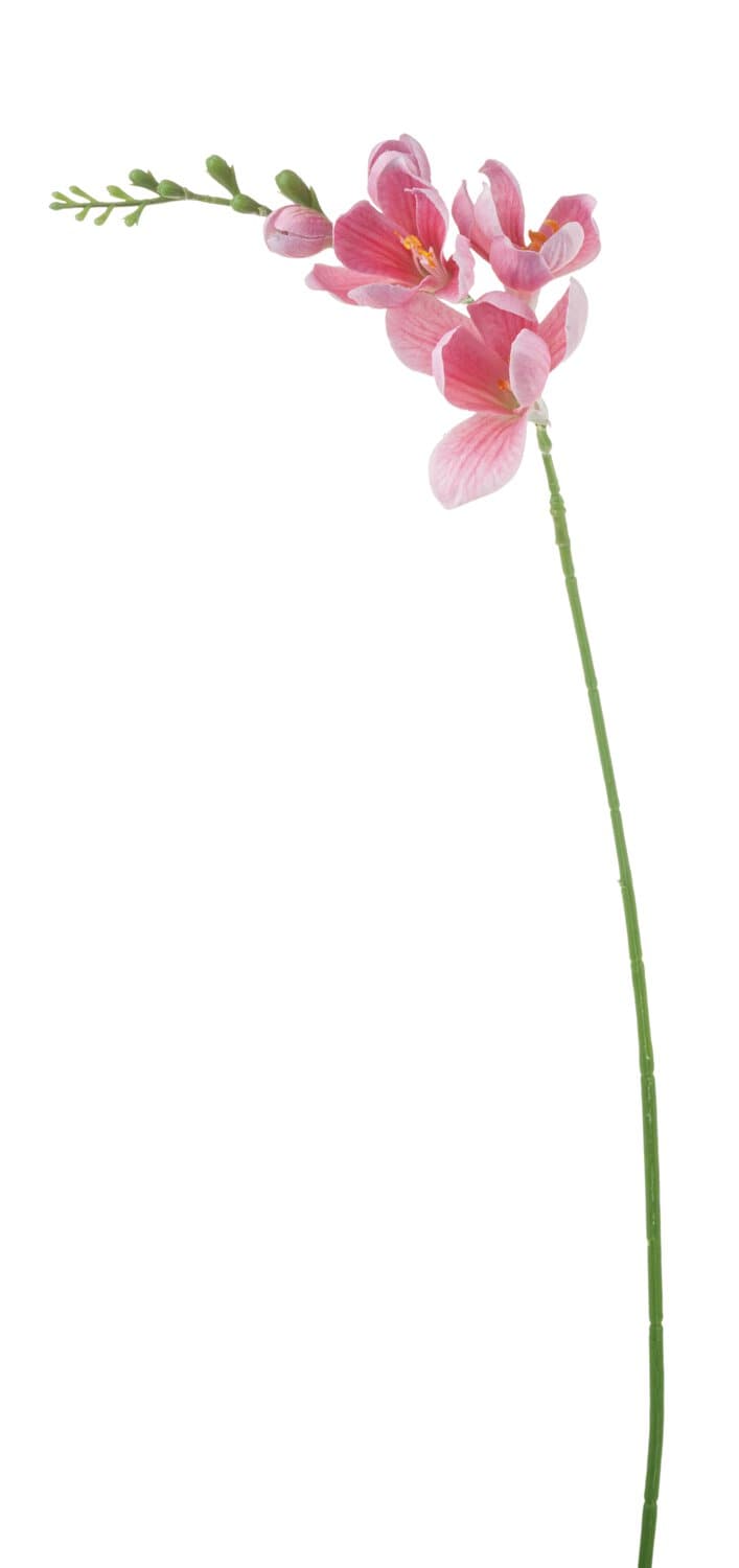 Kunstblume Freesie, 55 cm, hellrosa