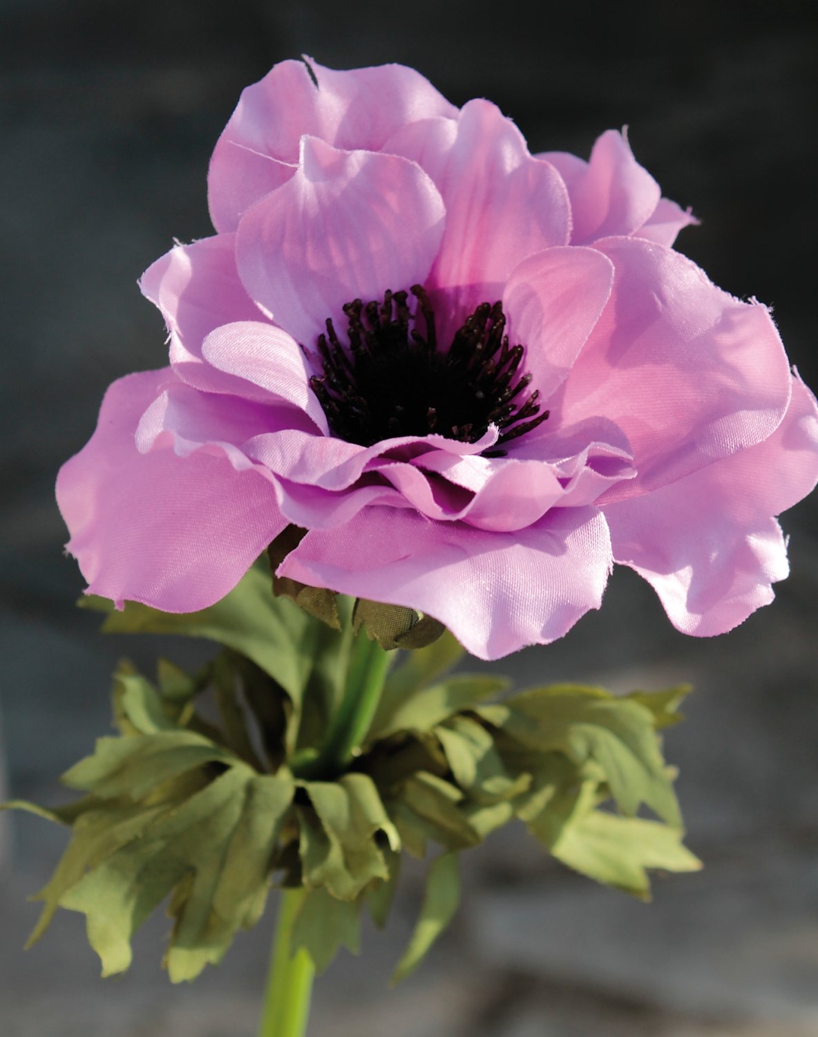 Künstliche Anemone, 35 cm, lavendel