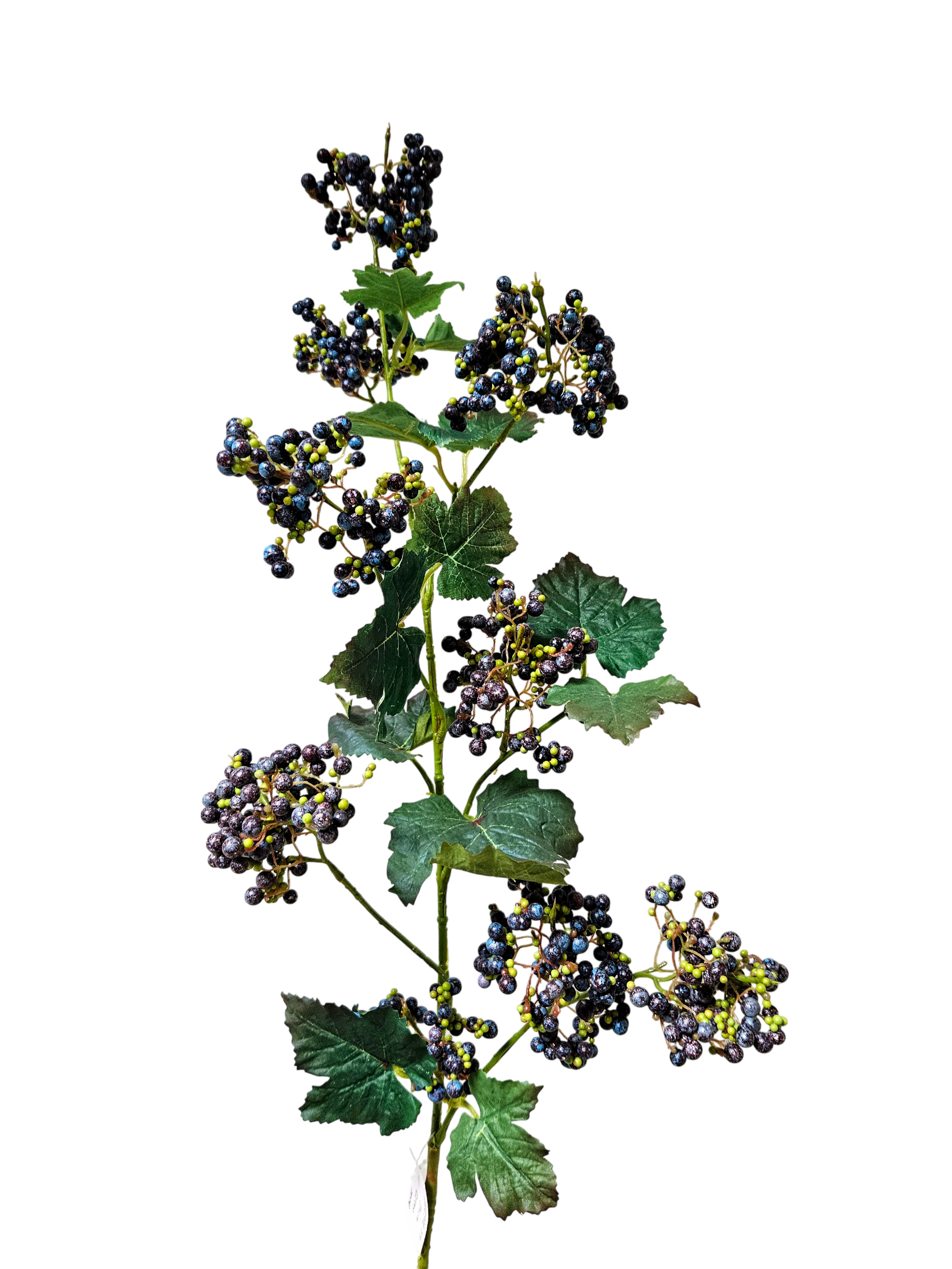 Artificial berry branch XL, 104 cm, black