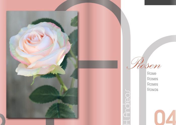 H.Andreas Kunstblumen Katalog 2020 - Rosen Kunstpflanzen Katalog 2020 - Rosen von H.Andreas