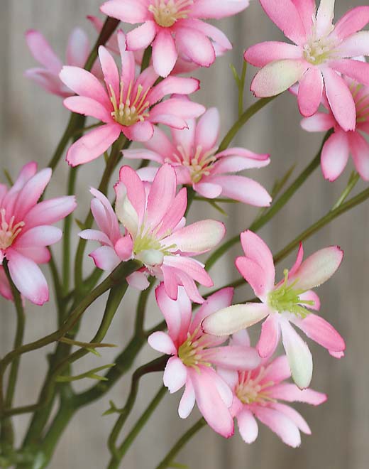 Artificial sea aster, 45 cm, light pink