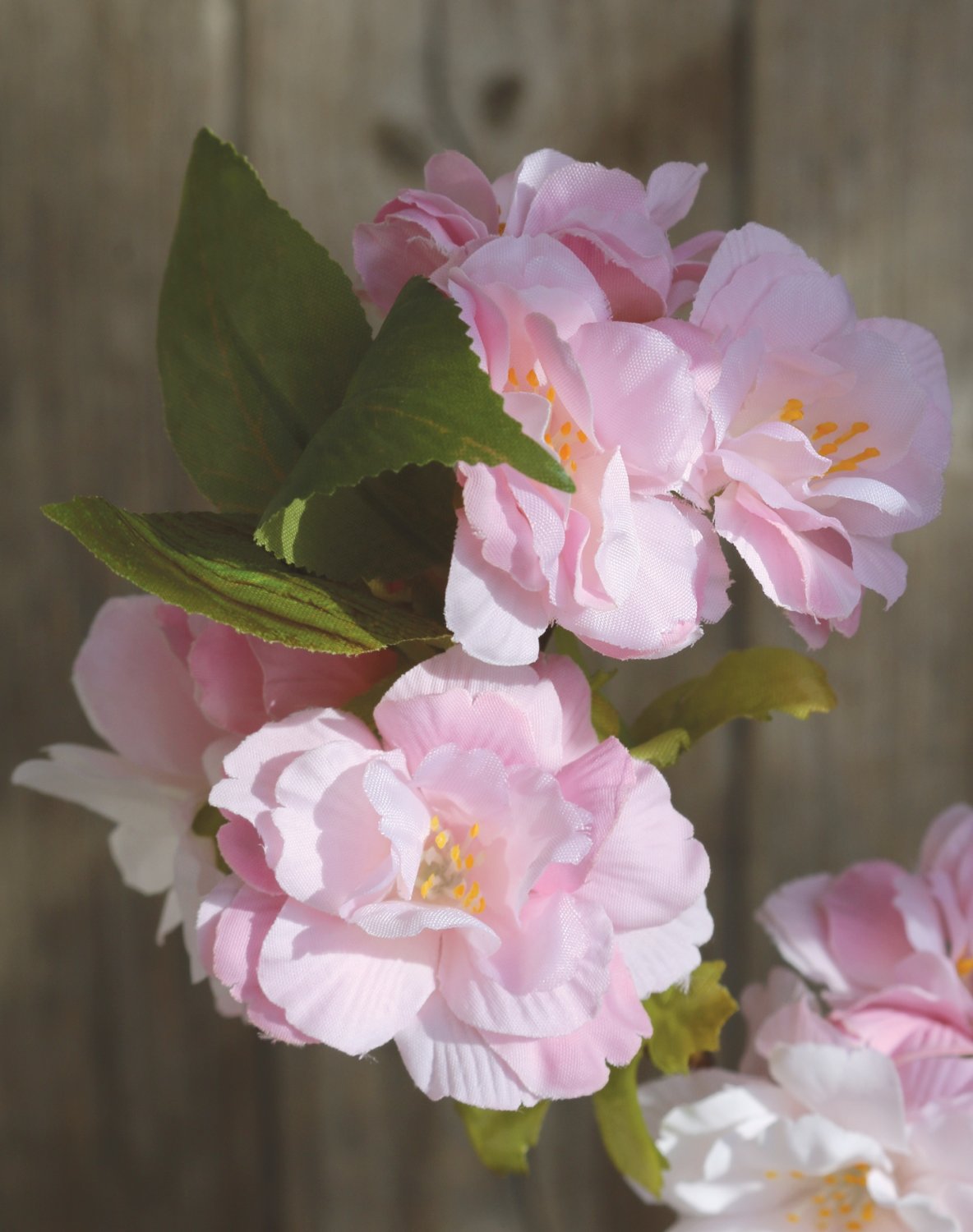 Artificial cherry blossom branch, 130 cm, light pink