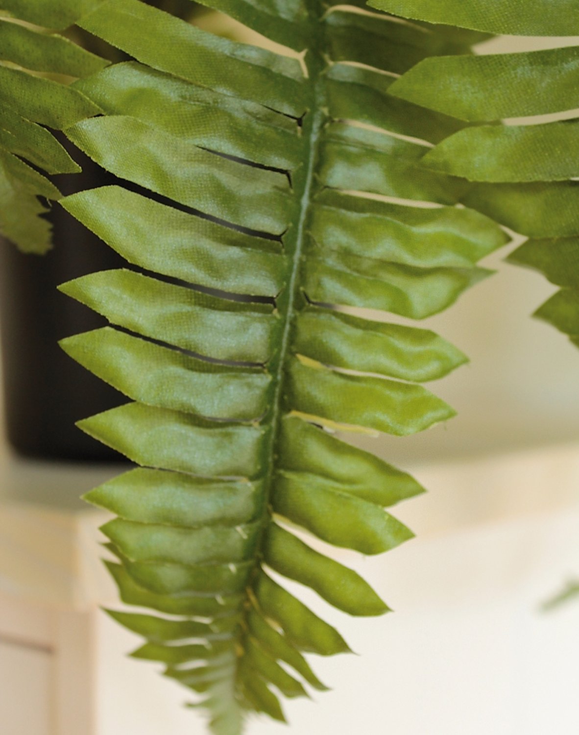 Artificial boston fern, potted, H 45 cm, Ø 75 cm, green