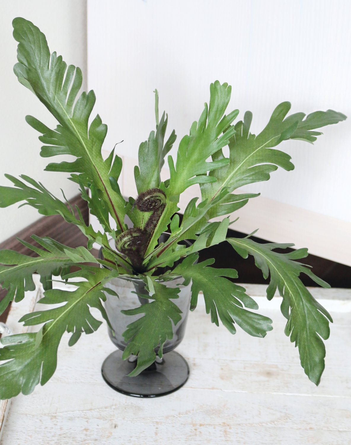 Artificial nest fern, 30 cm, green