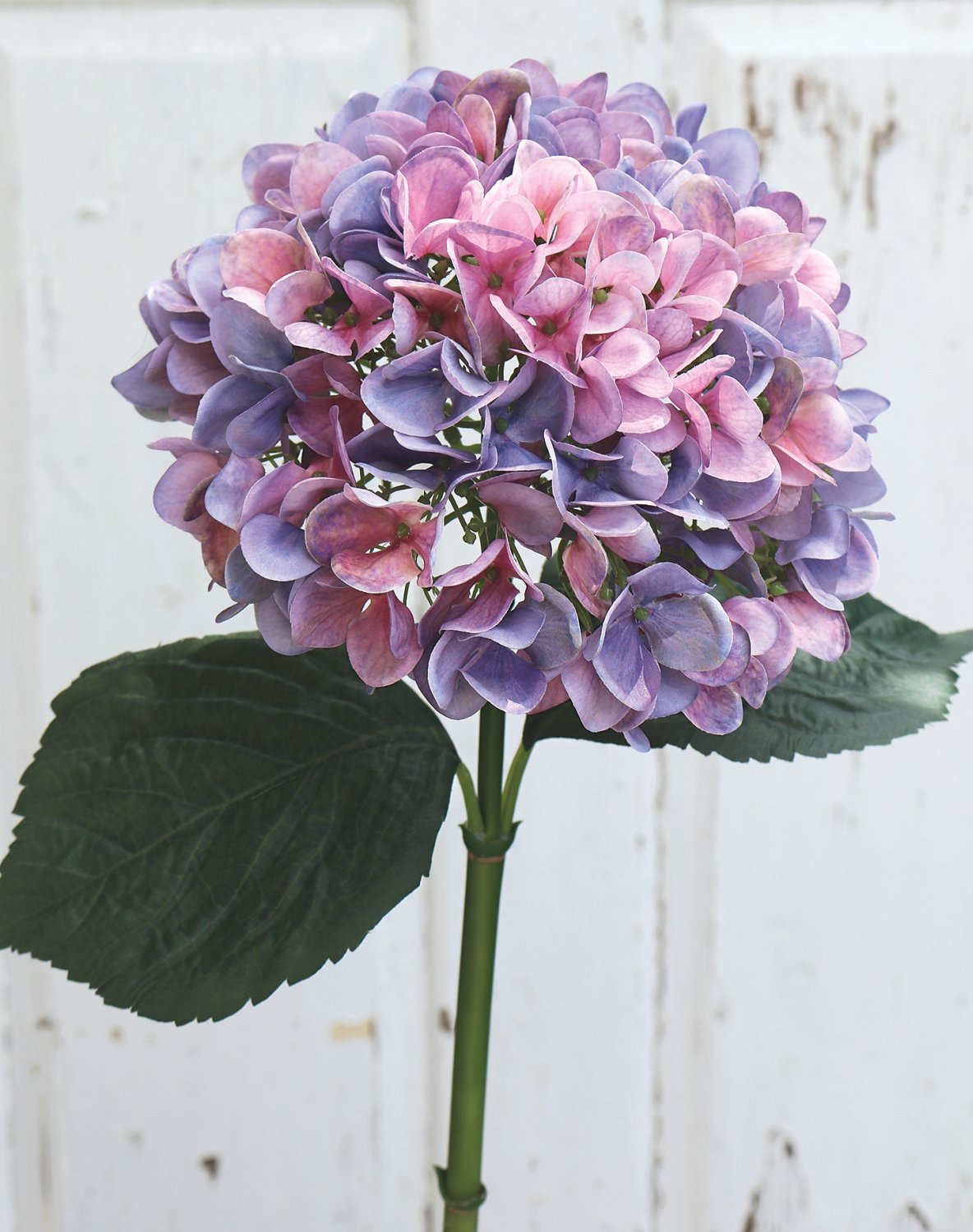 Künstliche Hortensie, 65 cm, dunkelviolett