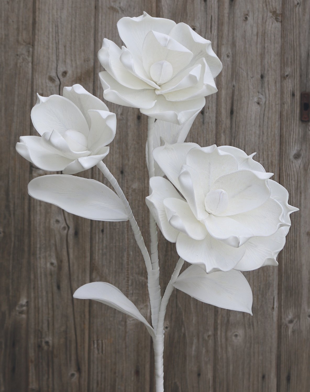 Flor de imitación "soft flower", 115 cm, blanco puro Flor de imitación "soft flower", 115 cm, blanco puro
