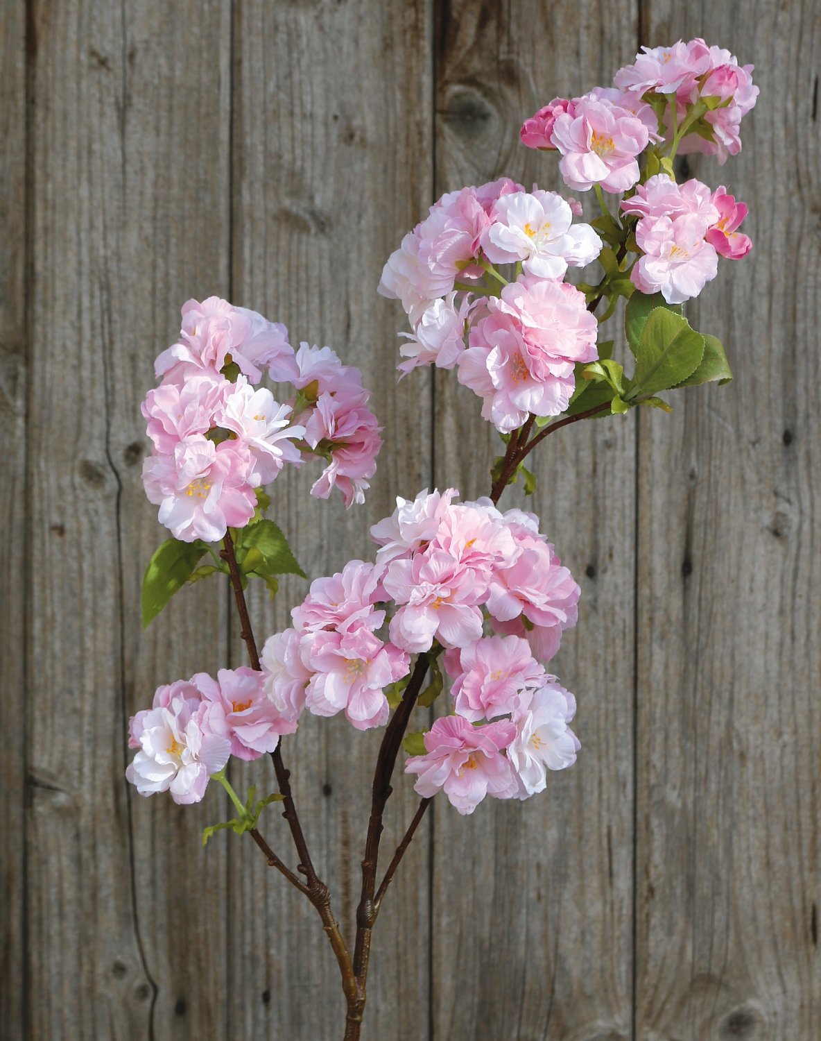 Fake cherry blossom branch, 80 cm, light pink
