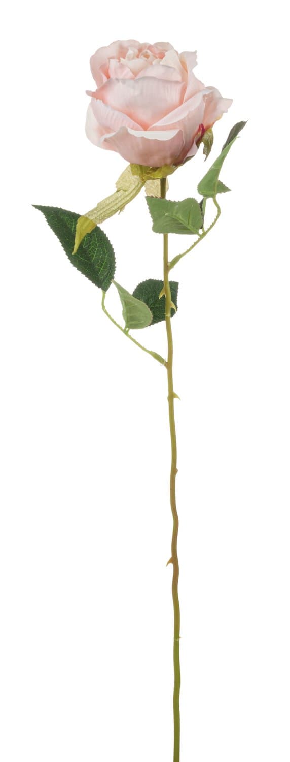 Deko Rose, 56 cm, Ø 8 cm, hellrosa