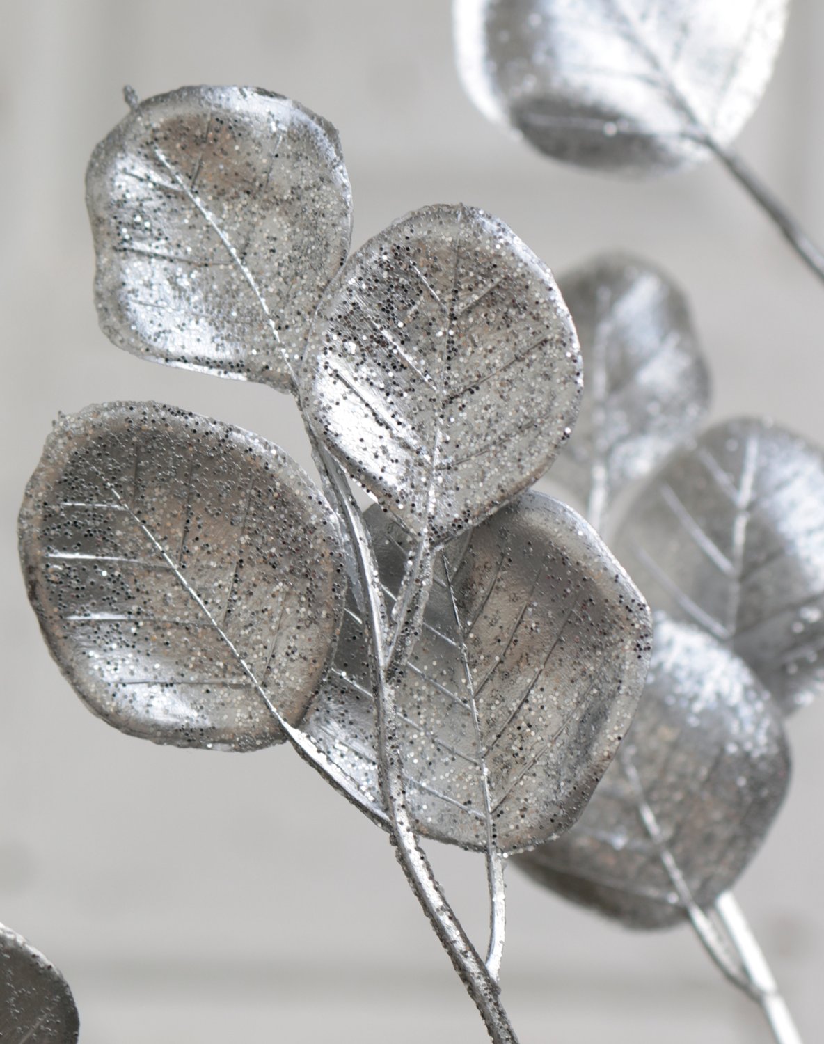 Artificial honesty stem, 68 cm, silver