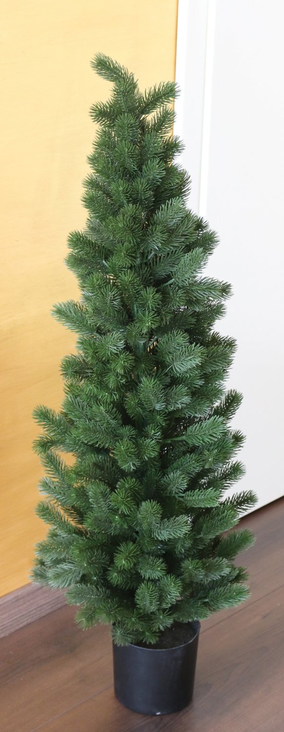 Künstlicher Tannenbaum, getopft, 90 cm, grün