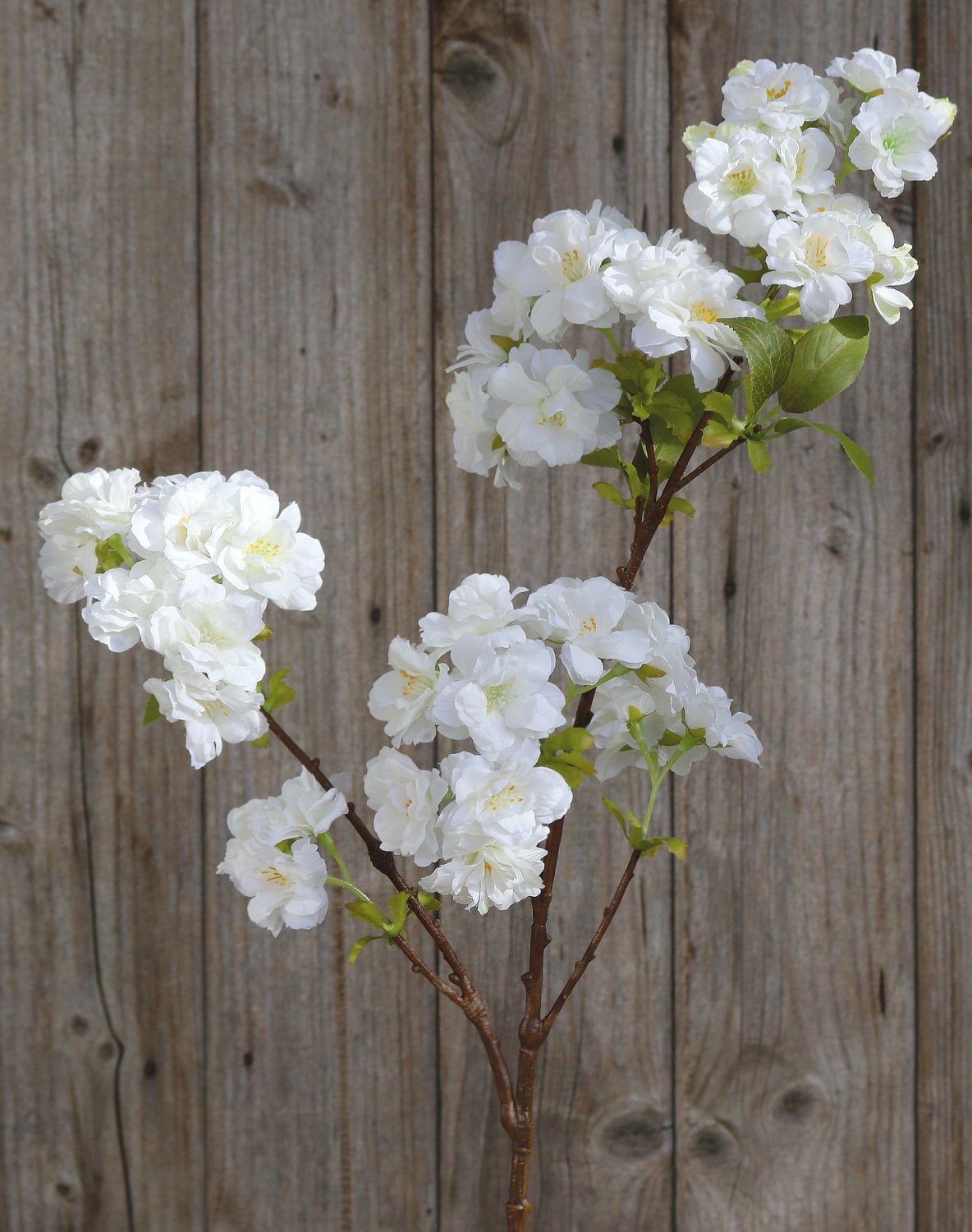 Rama artificial de cerezo en flor, 80 cm, blanco crema Rama artificial de cerezo en flor, 80 cm, blanco crema