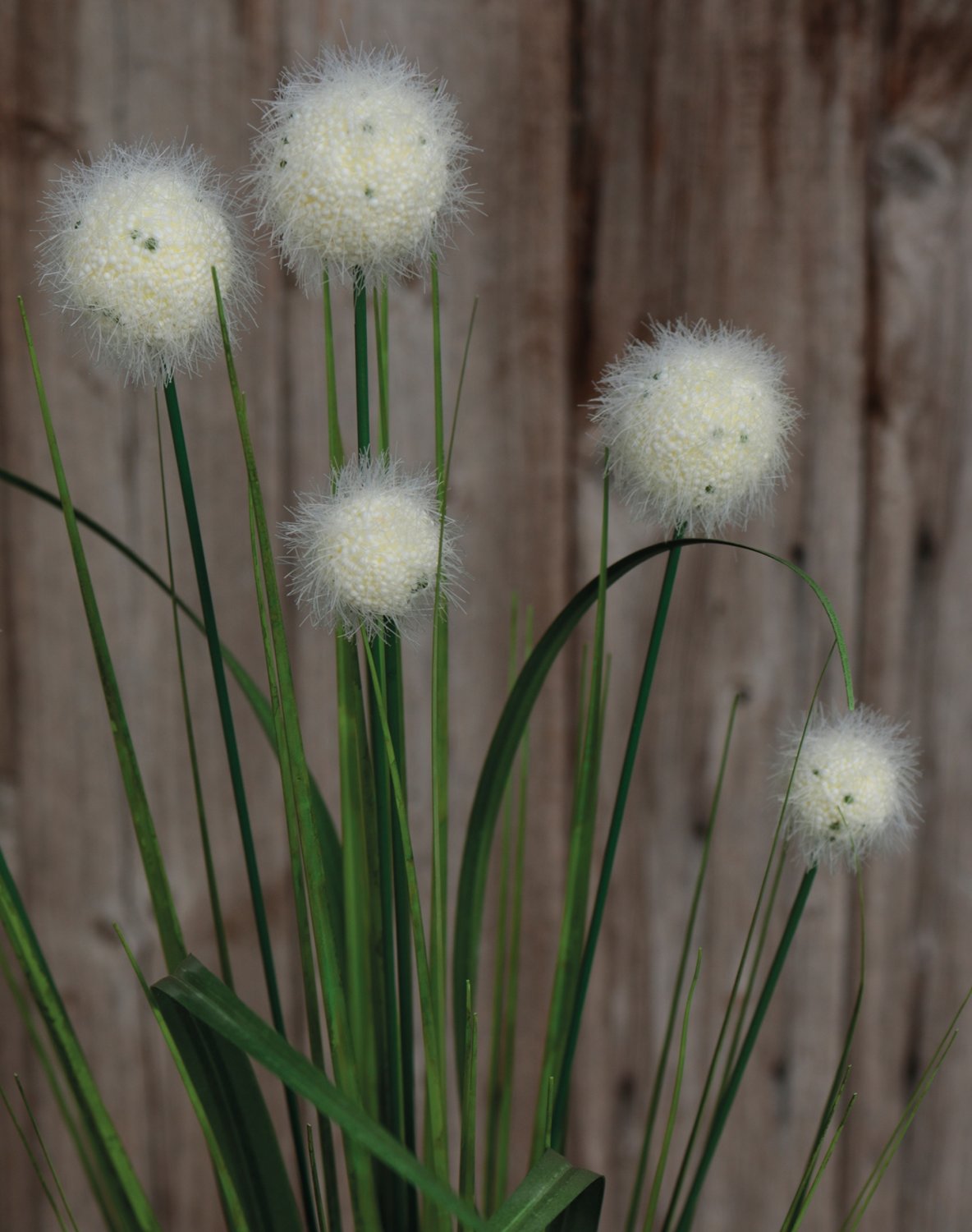 Artificial grass ball, 75 cm, green-white