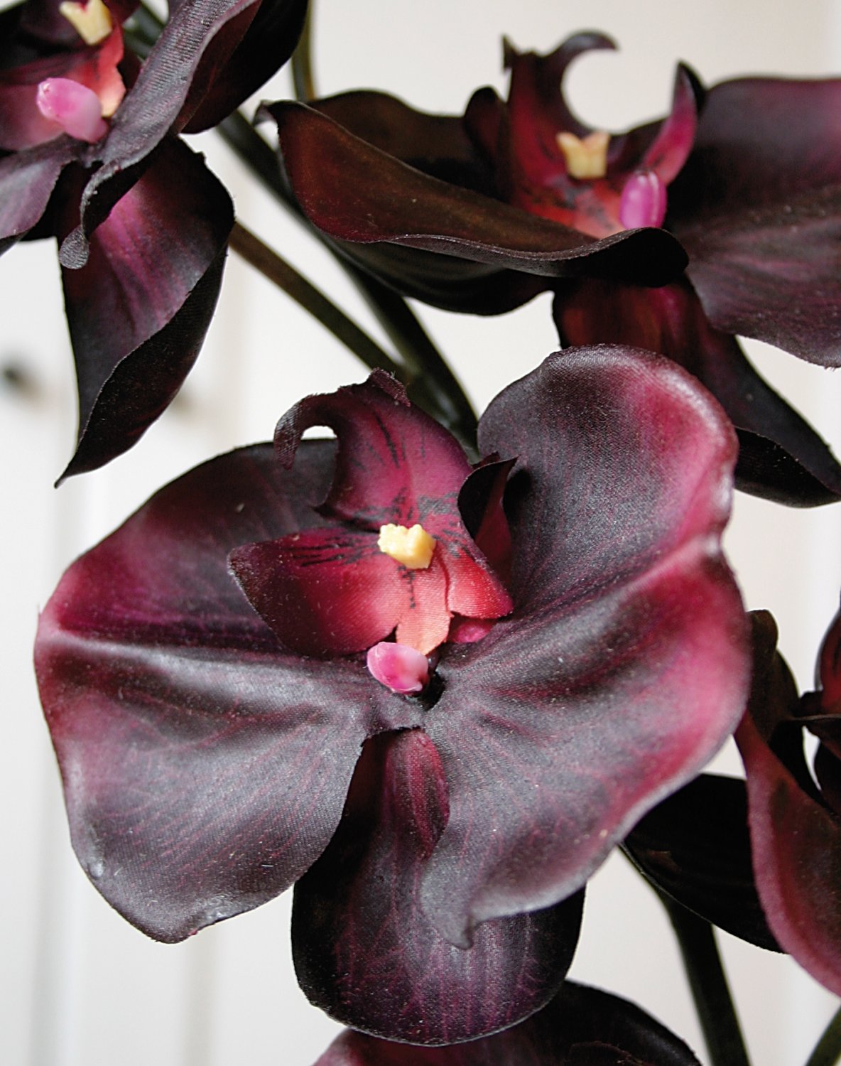 Künstliche Orchidee Phalaenopsis, 110 cm, Real Touch, trendy purple