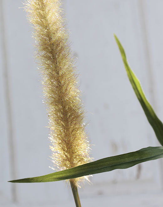 Artificial Chinese fountain grass, 180 cm, beige-green