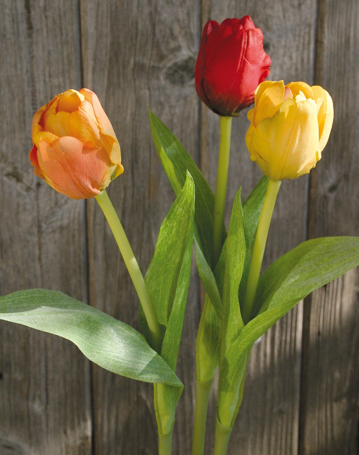 Knstliche Tulpen Blumen Real Touch Hhe 30 cm mit