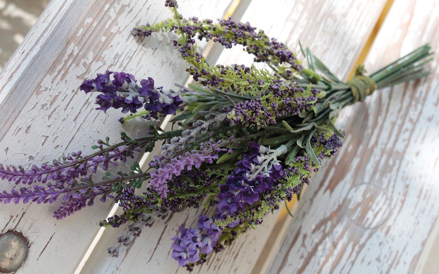 Synthetic lavender-astilbe-bunch, 28 cm, lavender