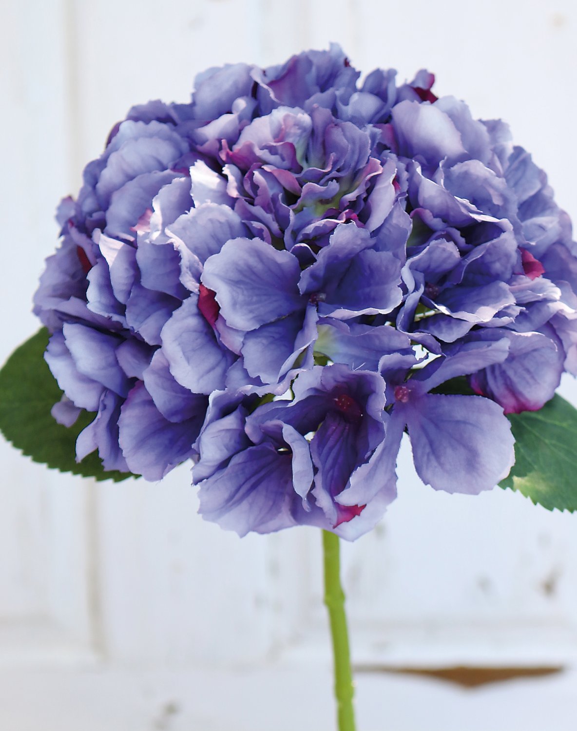 Künstliche Hortensie, 40 cm, blau-rosa