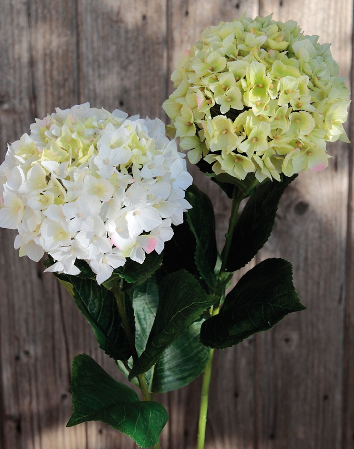 Hydrangea artificial flower, 66 cm, white