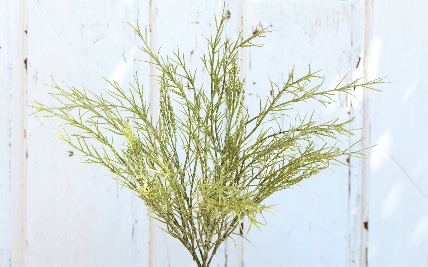 Künstlicher Dekozweig, 45 cm, grün-grau Künstlicher Dekozweig, 45 cm, grün-grau