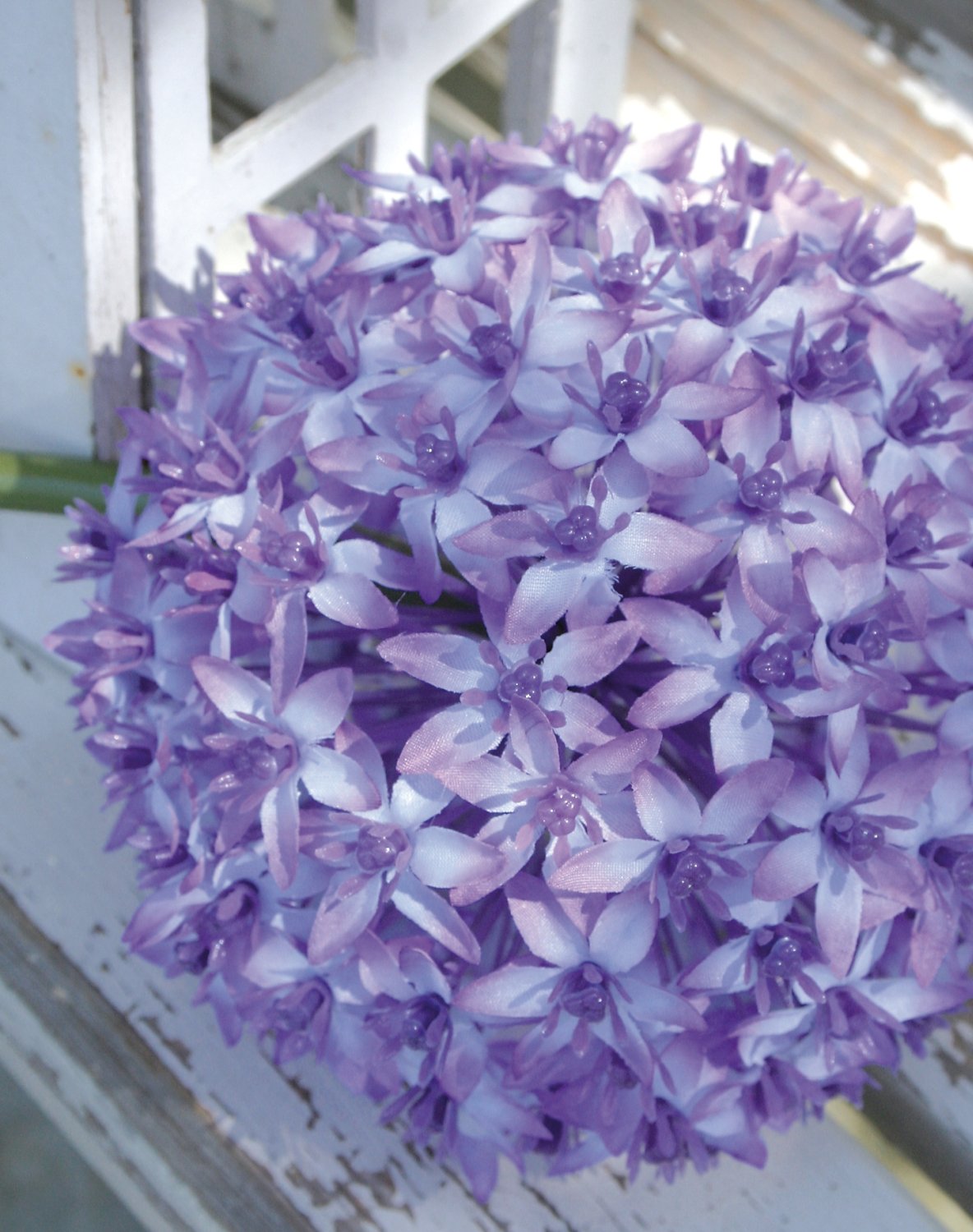 Allium artificiale, 80 cm, viola chiaro-viola scuro
