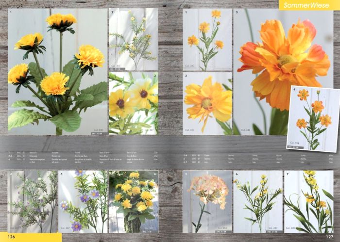 H.Andreas Kunstblumen Katalog 2020 - Sommerwiese Kunstpflanzen Katalog 2020 - Sommerwiese von H.Andreas