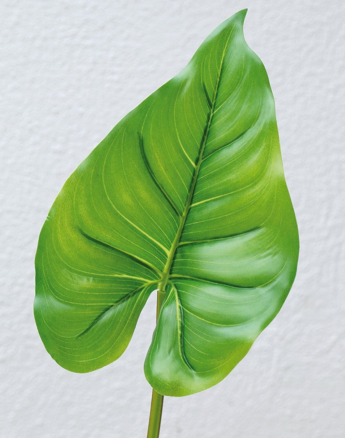 Künstliches Callablatt, 45 cm (Blatt 21 cm), grün