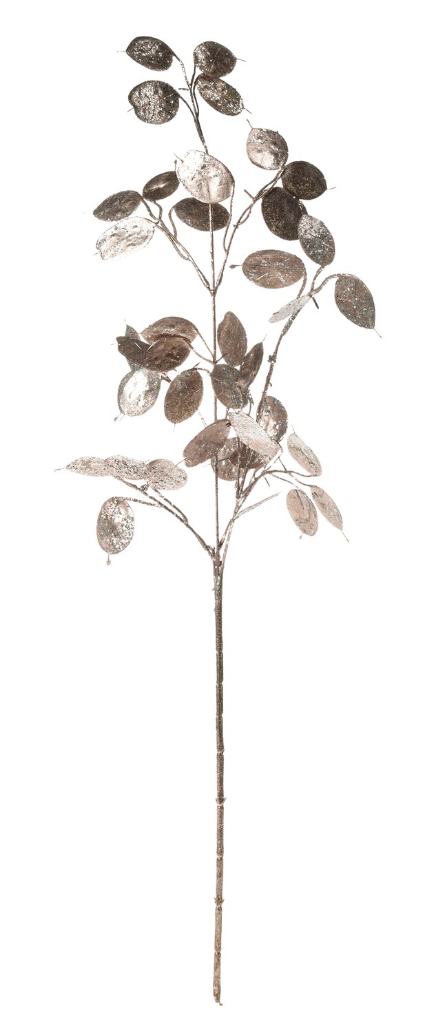 Künstlicher Lunariazweig, 65 cm, thé-gold