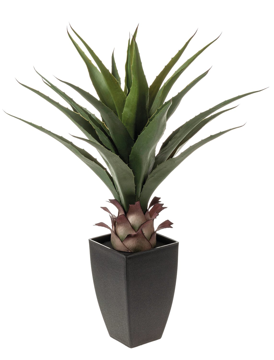 Künstliche Agave im Topf, 70 cm, grün