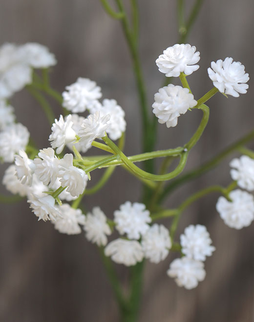 Gypsophila artificiale, 65 cm, bianco