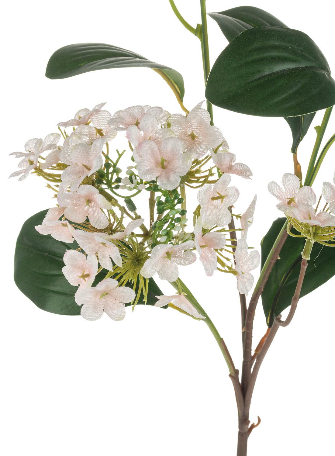 Artificial virburnum, 69 cm, light pink