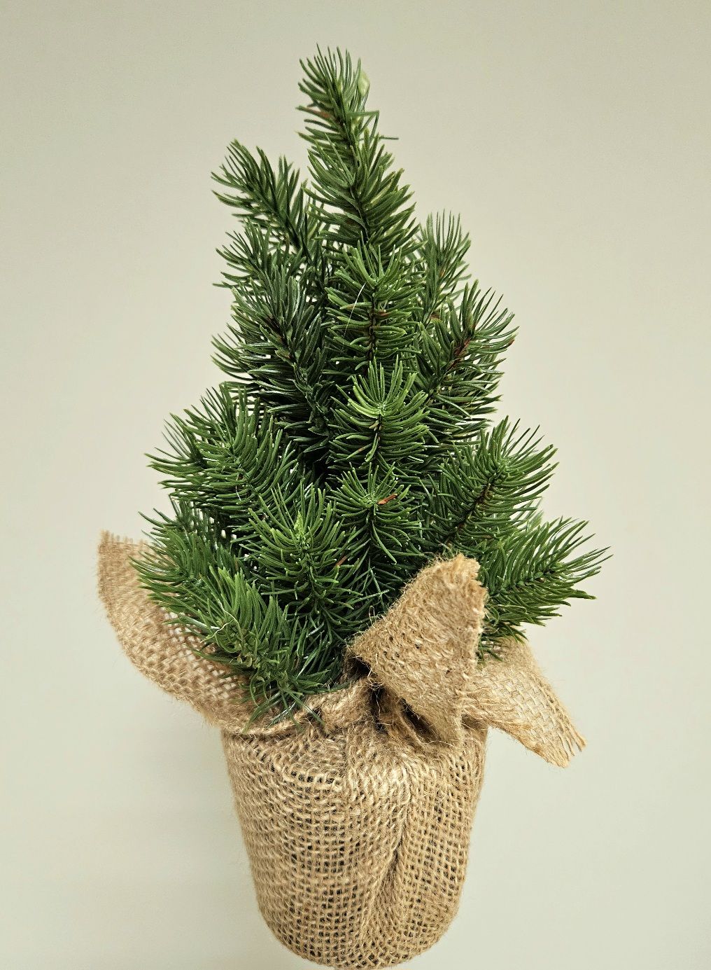 Abete artificiale, 90cm, in vaso, verde