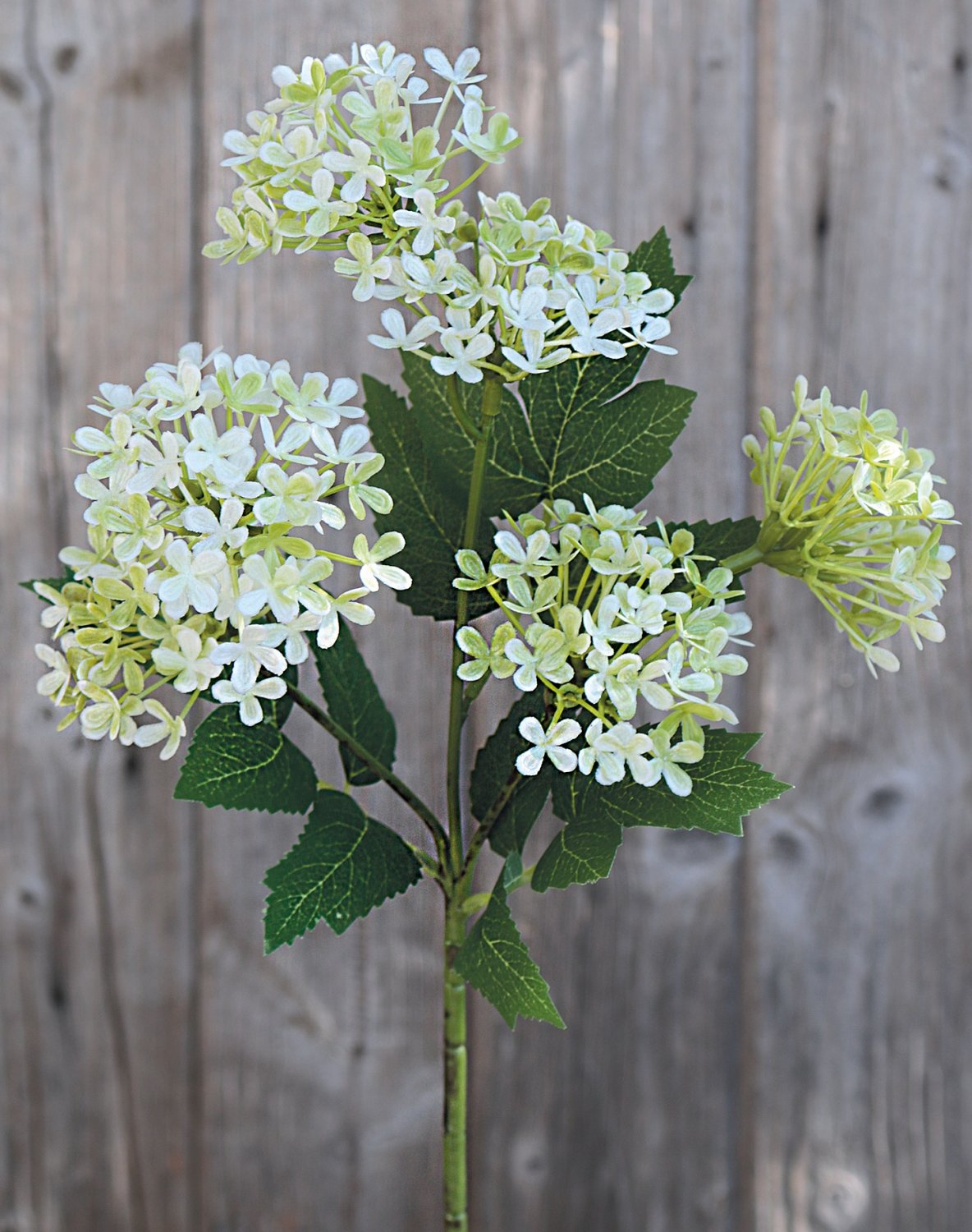 Künstlicher Blütenzweig, 40 cm, creme-weiß