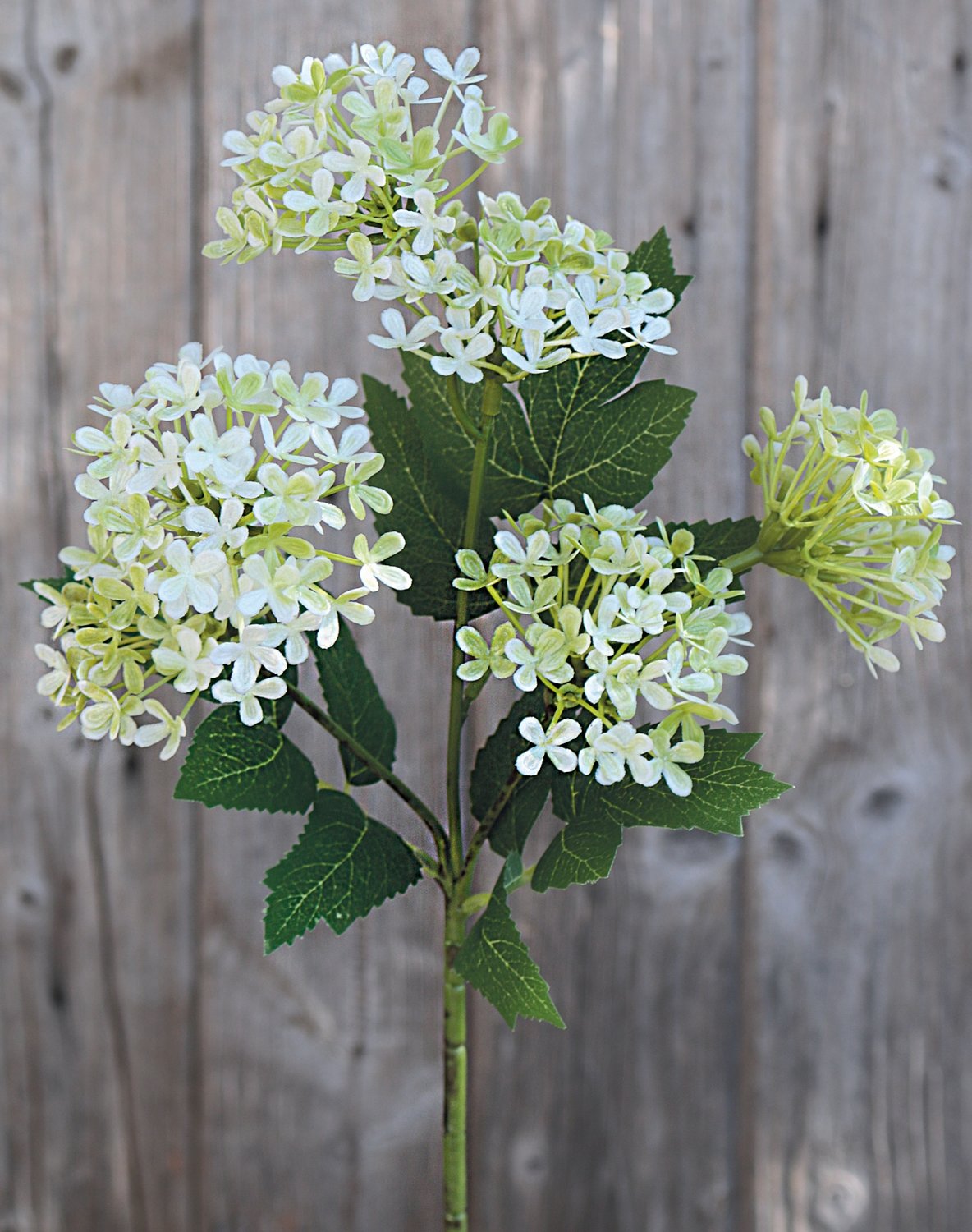 Rametto fiorito artificiale, 40 cm, bianco-crema