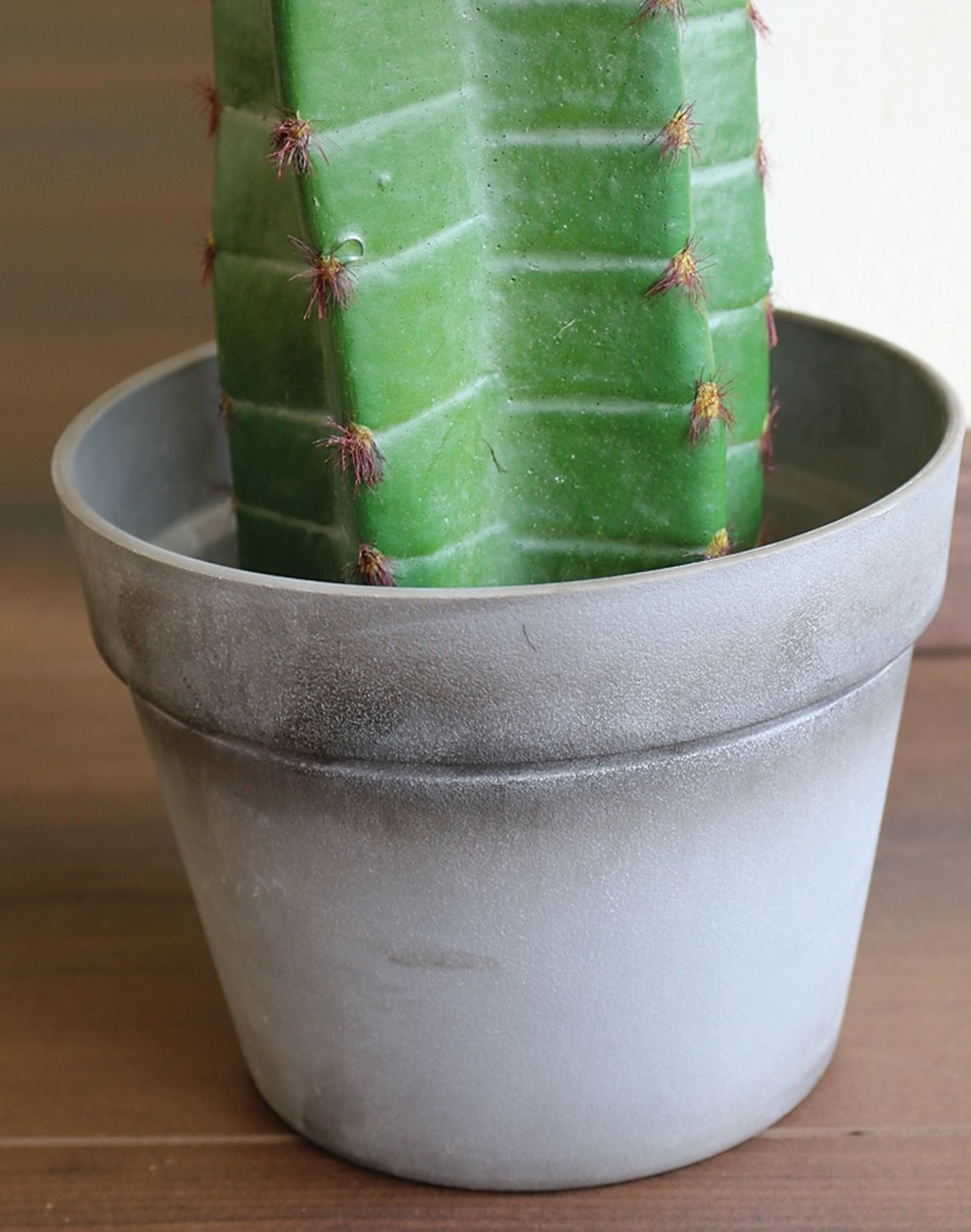 Cactus cereus artificiale, in vaso, 160 cm, verde