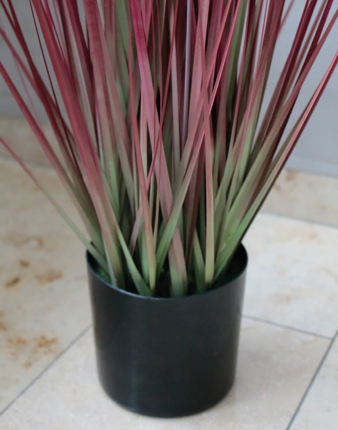 Künstlicher Grasbüschel 'Lampenputzergras', getopft, 90 cm, burgunder-grün Künstlicher Grasbüschel 'Lampenputzergras', getopft, 90 cm, burgunder-grün