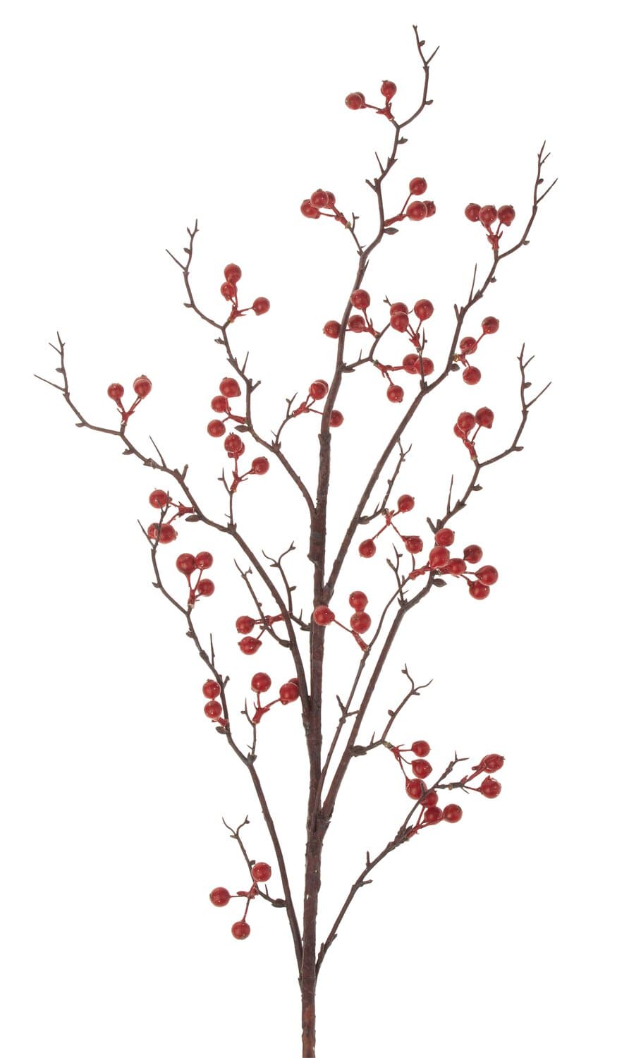 Künstlicher Beerenzweig, 119 cm, rot