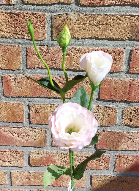 Kunstblume Lisianthus, 67 cm, rosa