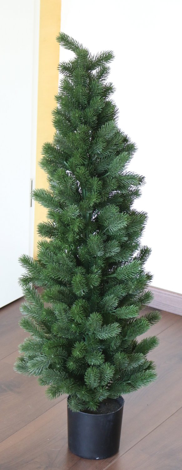 Künstlicher Tannenbaum, getopft, 90 cm, grün