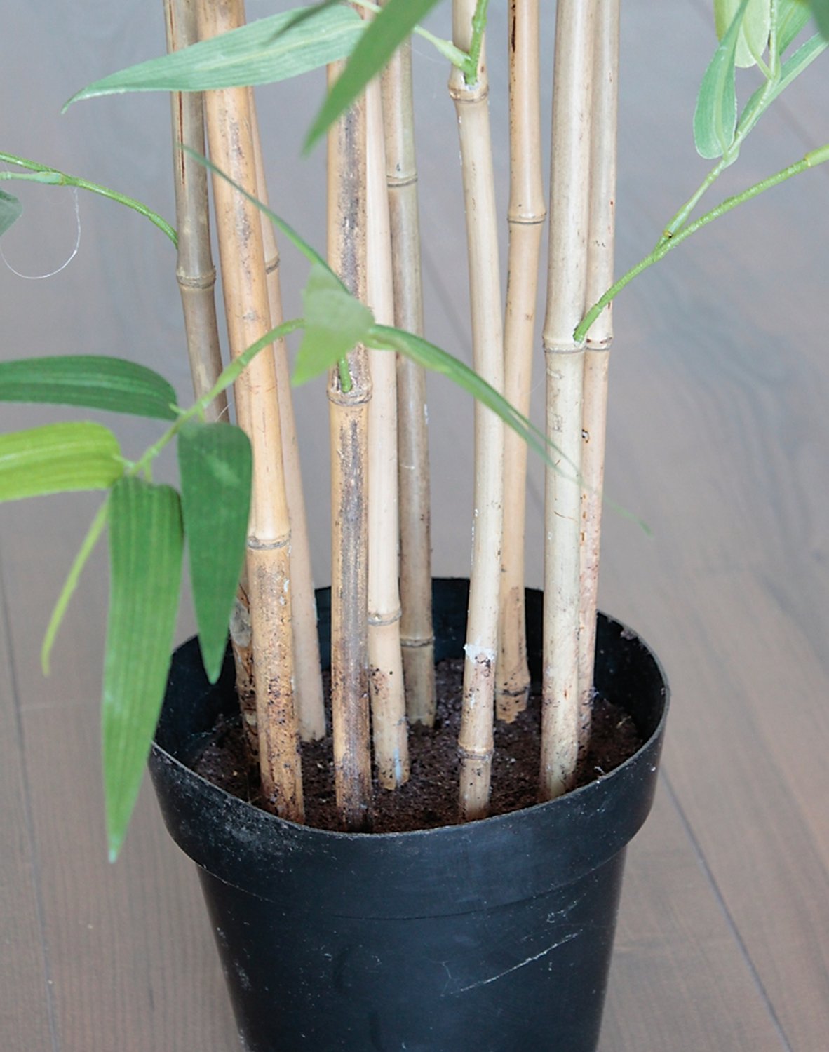 Fake bamboo, potted, 1040 leaves, 150 cm, green