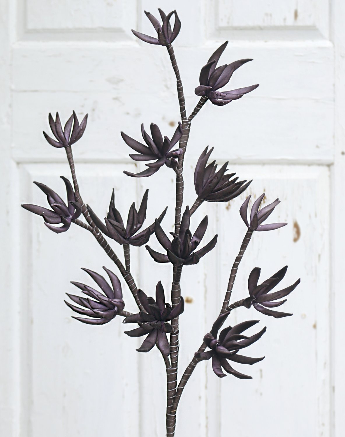 Künstliche Soft flower 'exotic', 110 cm, dunkelviolett