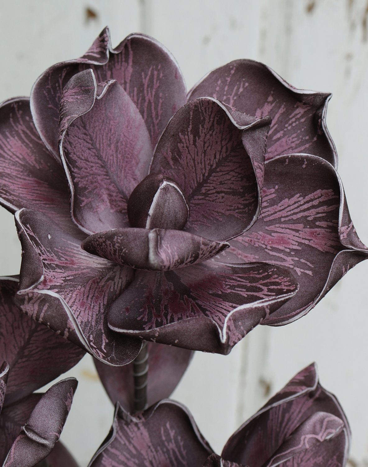 Künstliche Soft flower 'Blüte', 115 cm, dunkelviolett