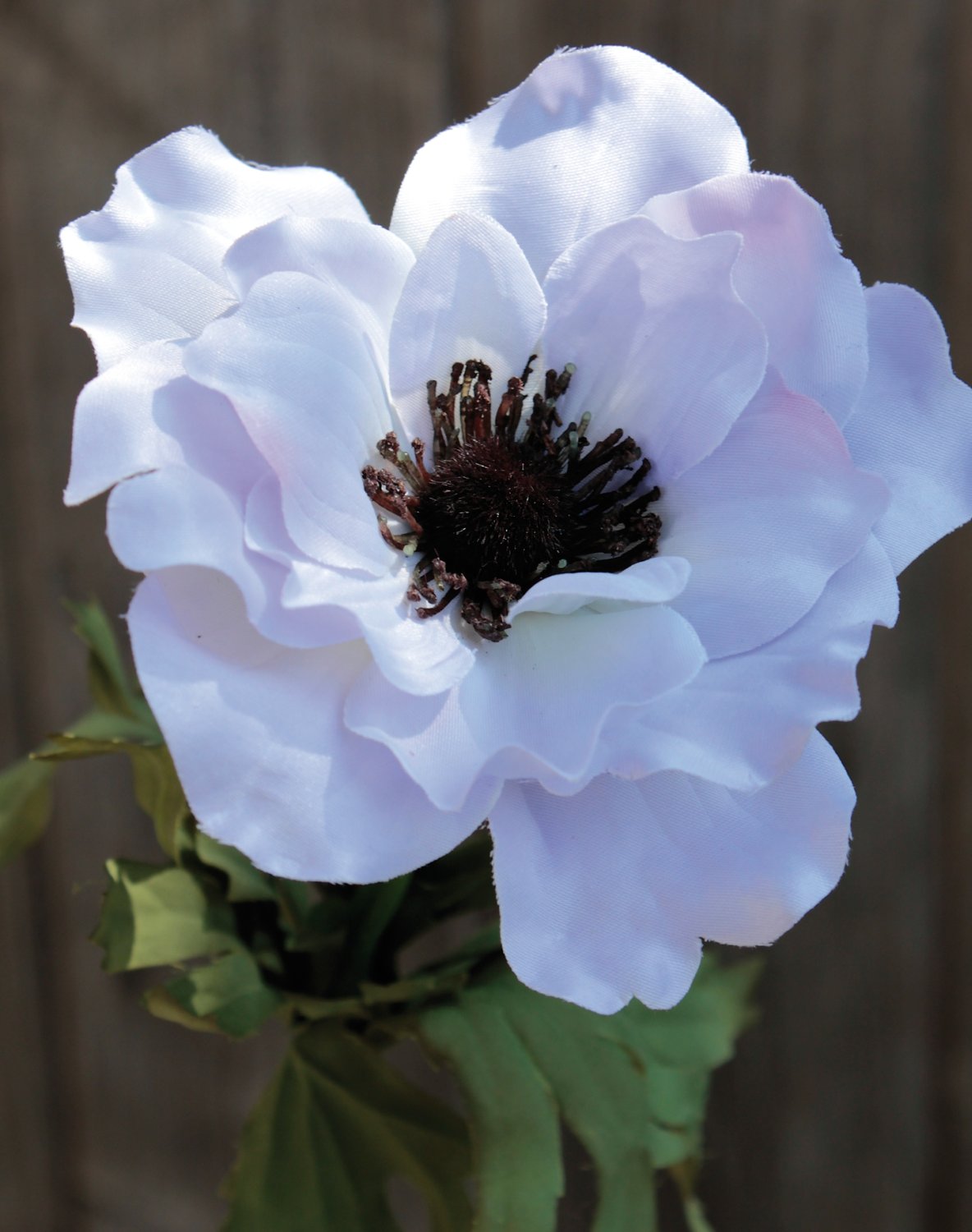 Anemone artificiale, 35 cm, lilla