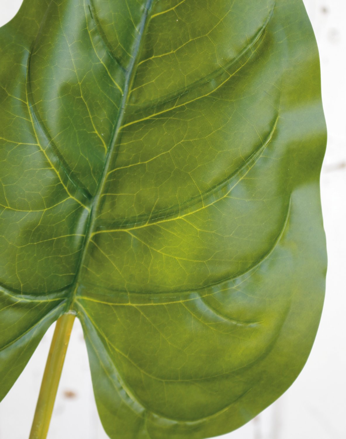 Artificial Anthurium leaf, 94 cm ( leaf 36 cm), real touch, green