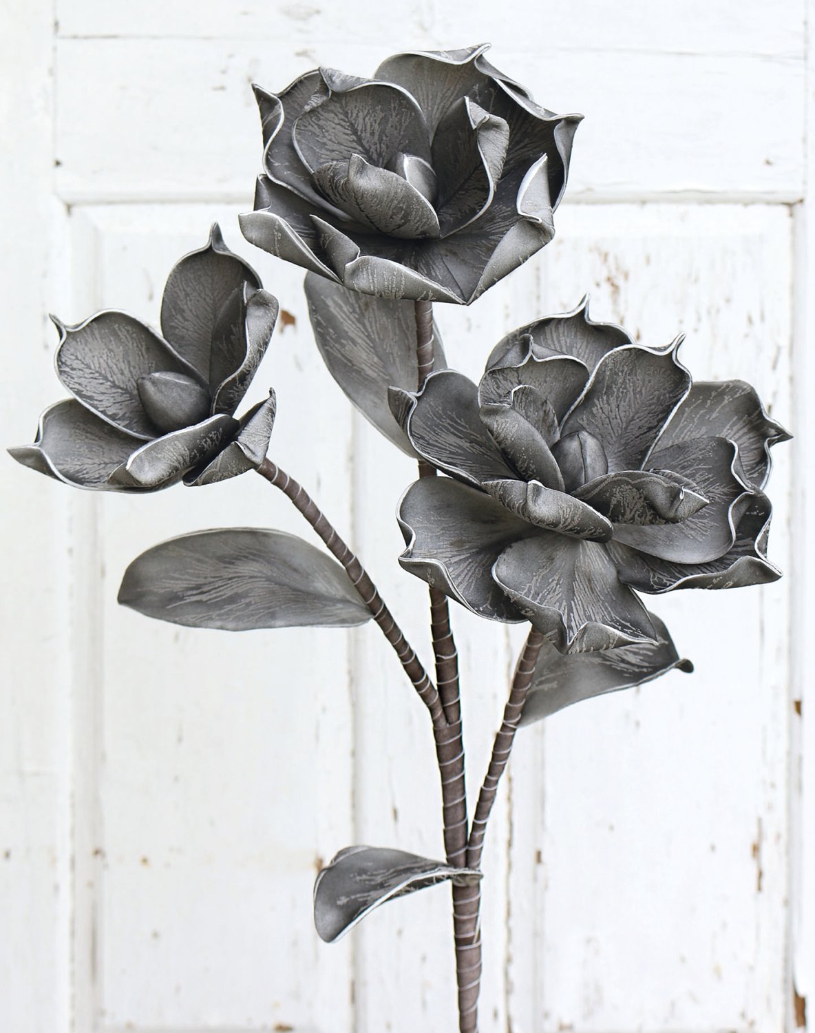 Künstliche Soft flower 'Blüte', 115 cm, schwarz