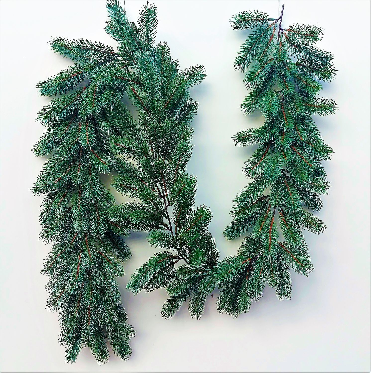 Künstliche Tannengirlande, 190 cm, grün