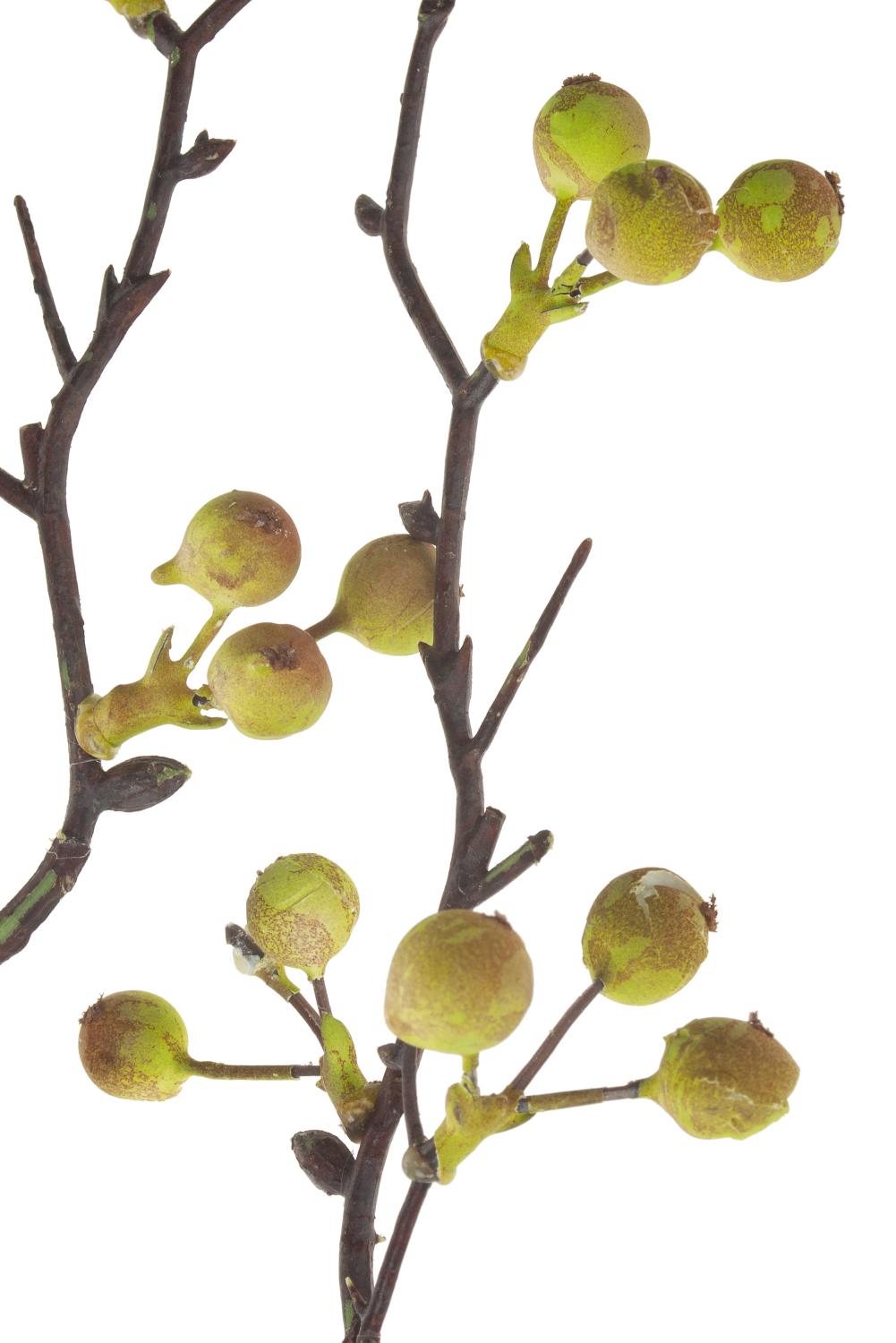 Kunstzweig mit Beeren, 99 cm, grün