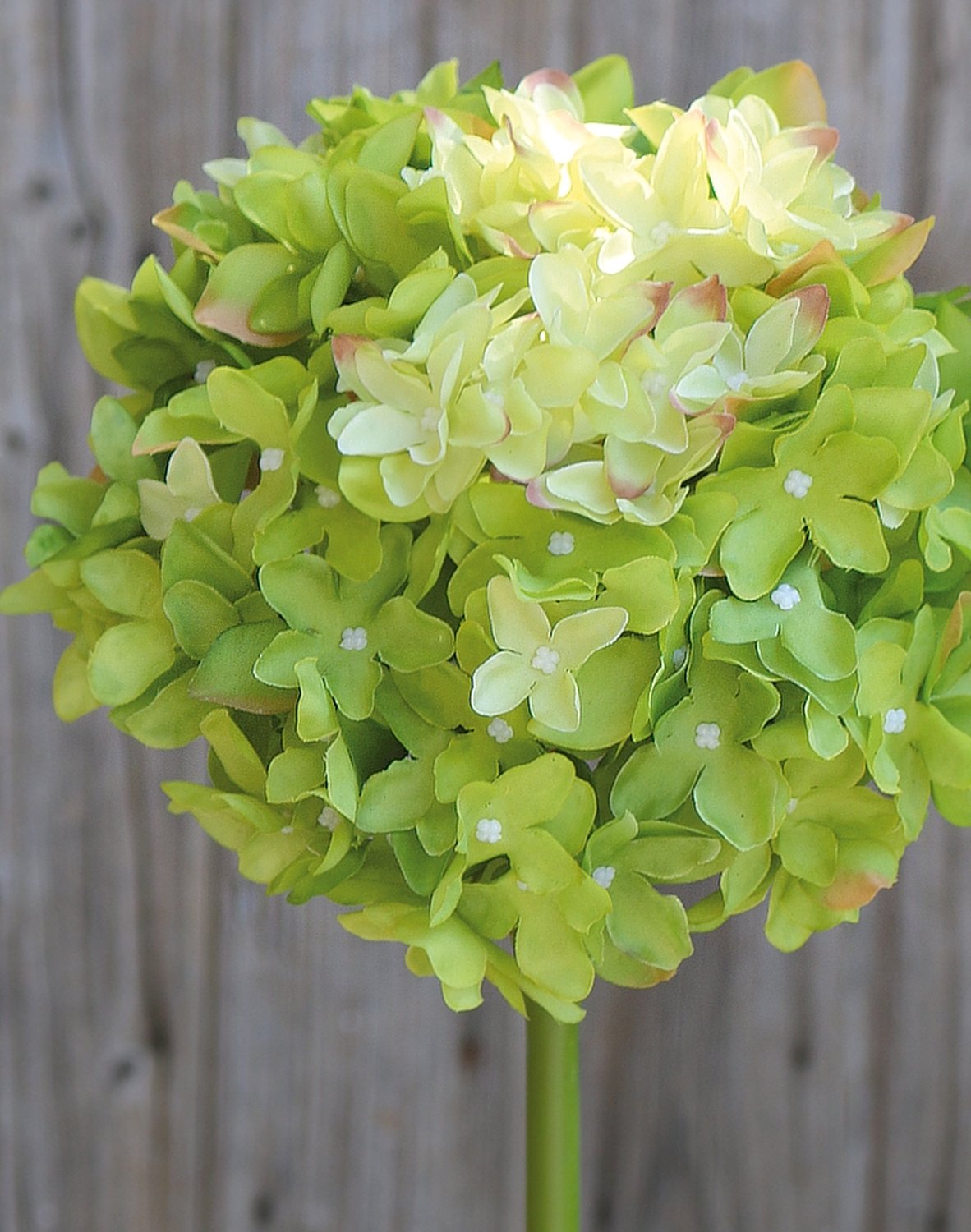 Künstliche Hortensie, 48 cm, grün