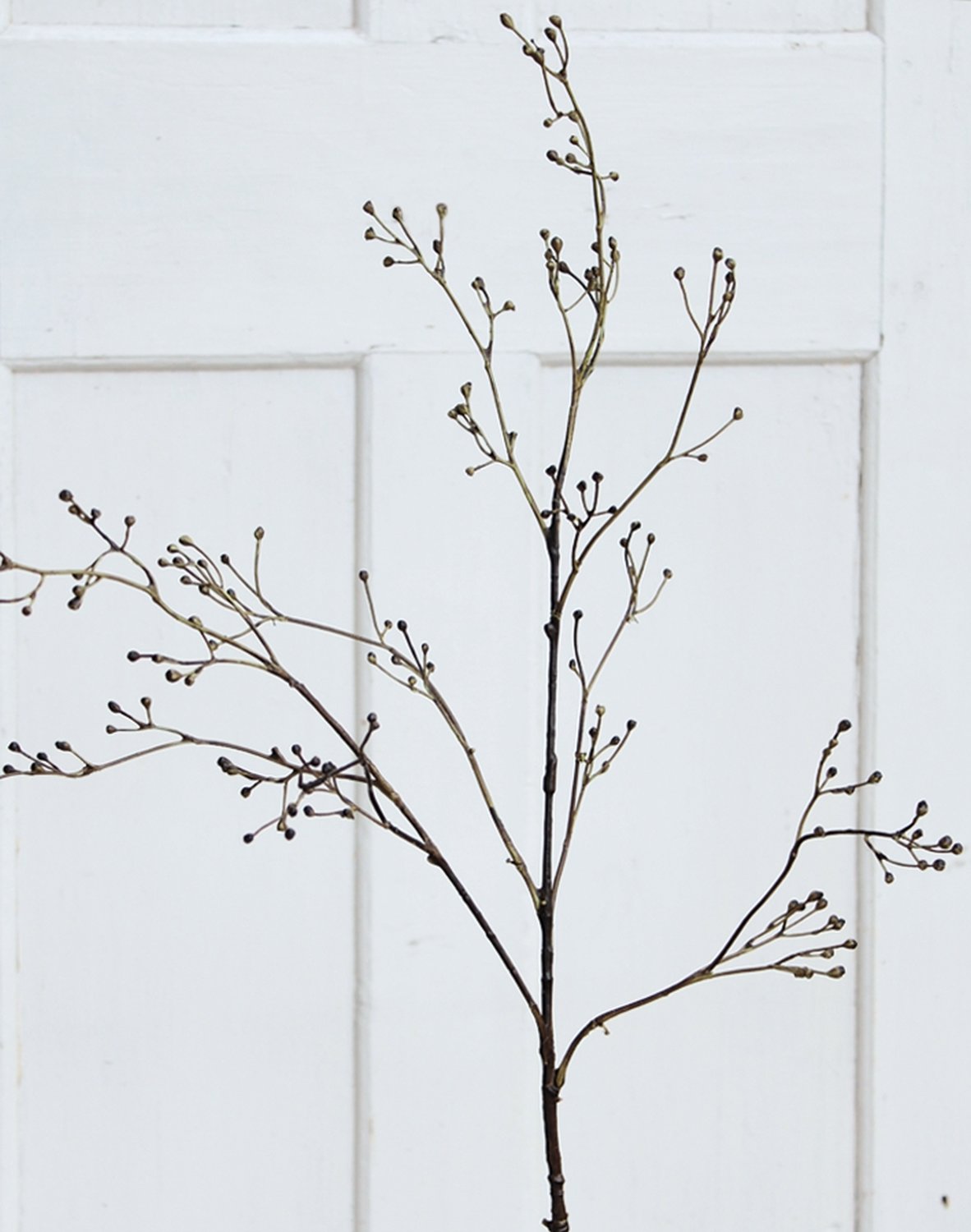Künstlicher Beerenzweig 'viburnum', 99 cm, natur