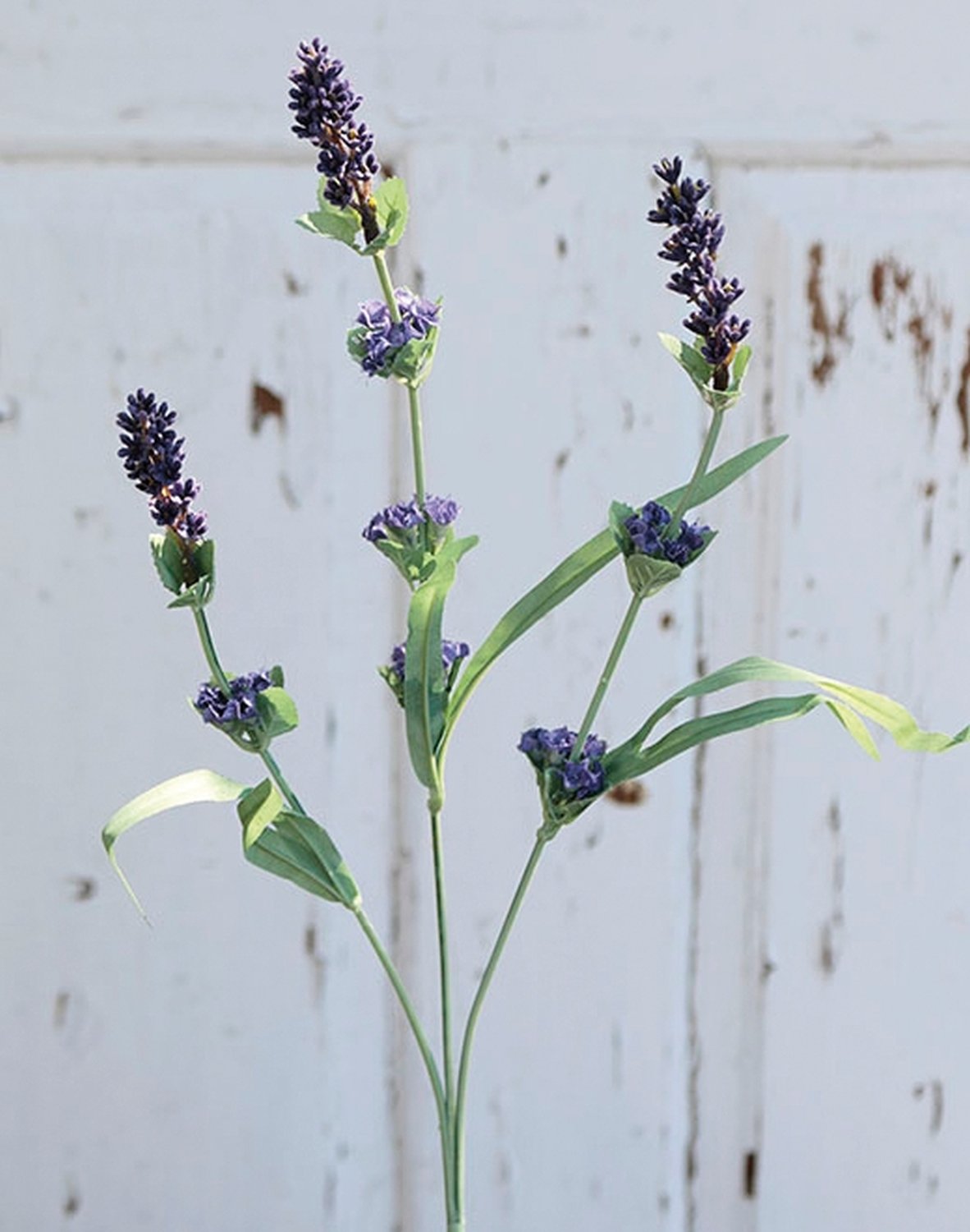 Künstlicher Lavendel, 3-fach, 60 cm, dunkelviolett